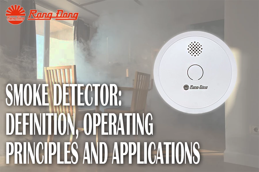 SMOKE DETECTOR DEFINITION, OPERATING PRINCIPLES AND APPLICATIONS
